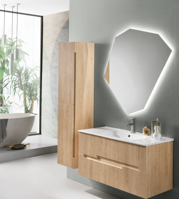 Mobilier Righe larice alb